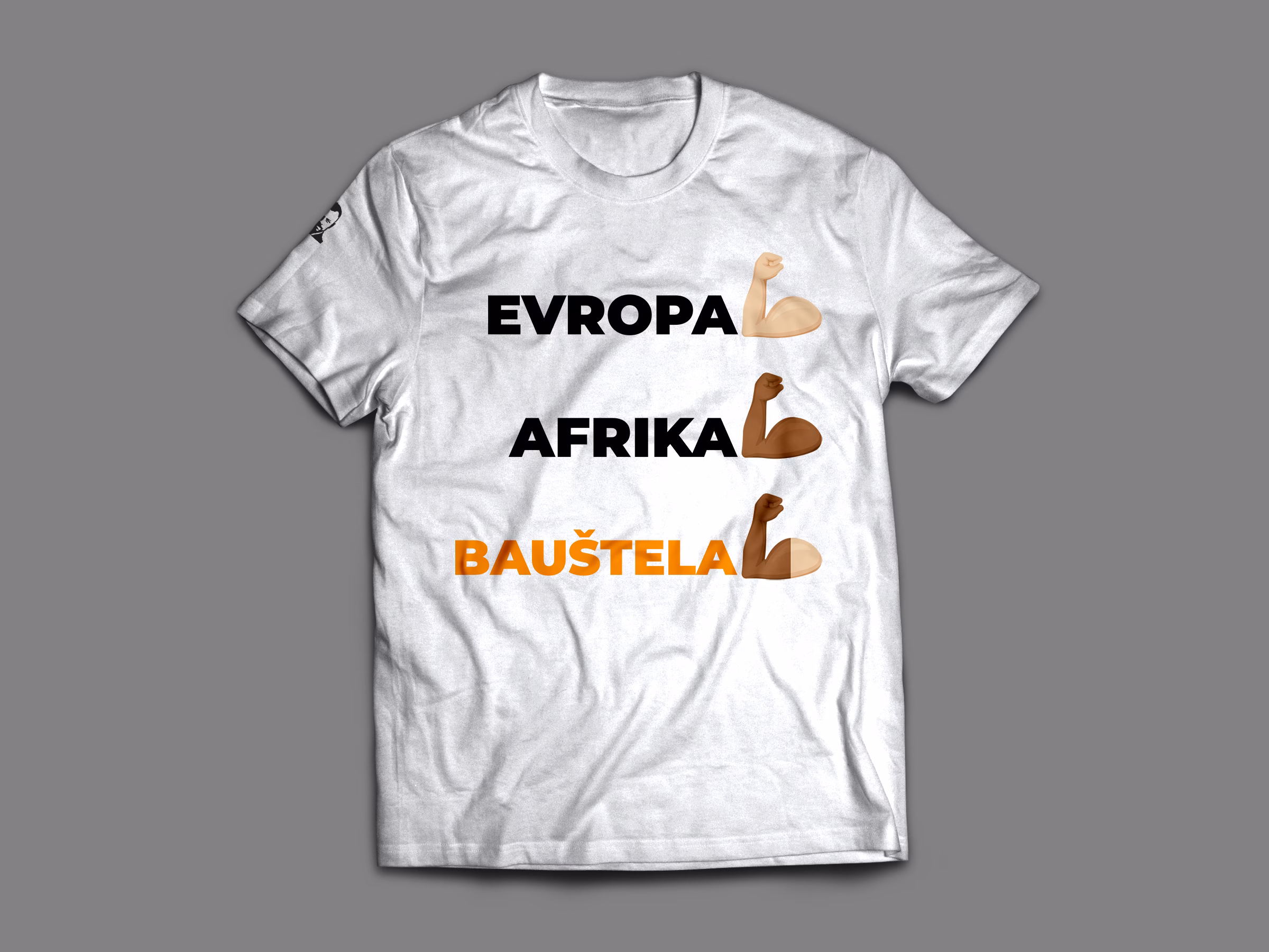 Majica: Evropa / Afrika / Bauštela