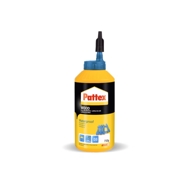 Pattex Wood Waterproof lepak za drvo 750 g