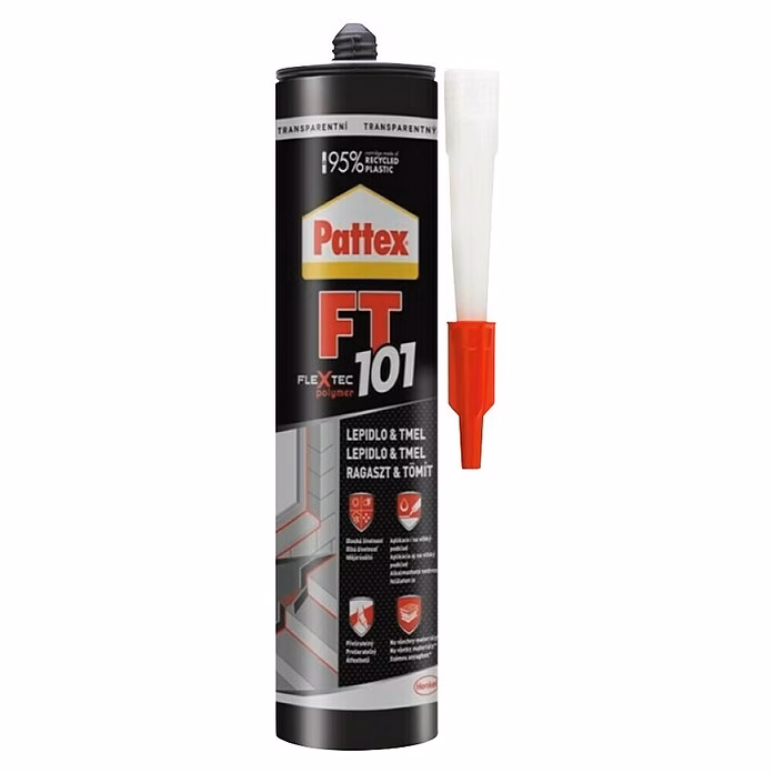 Pattex FT 101 silikon transparentni 280 ml