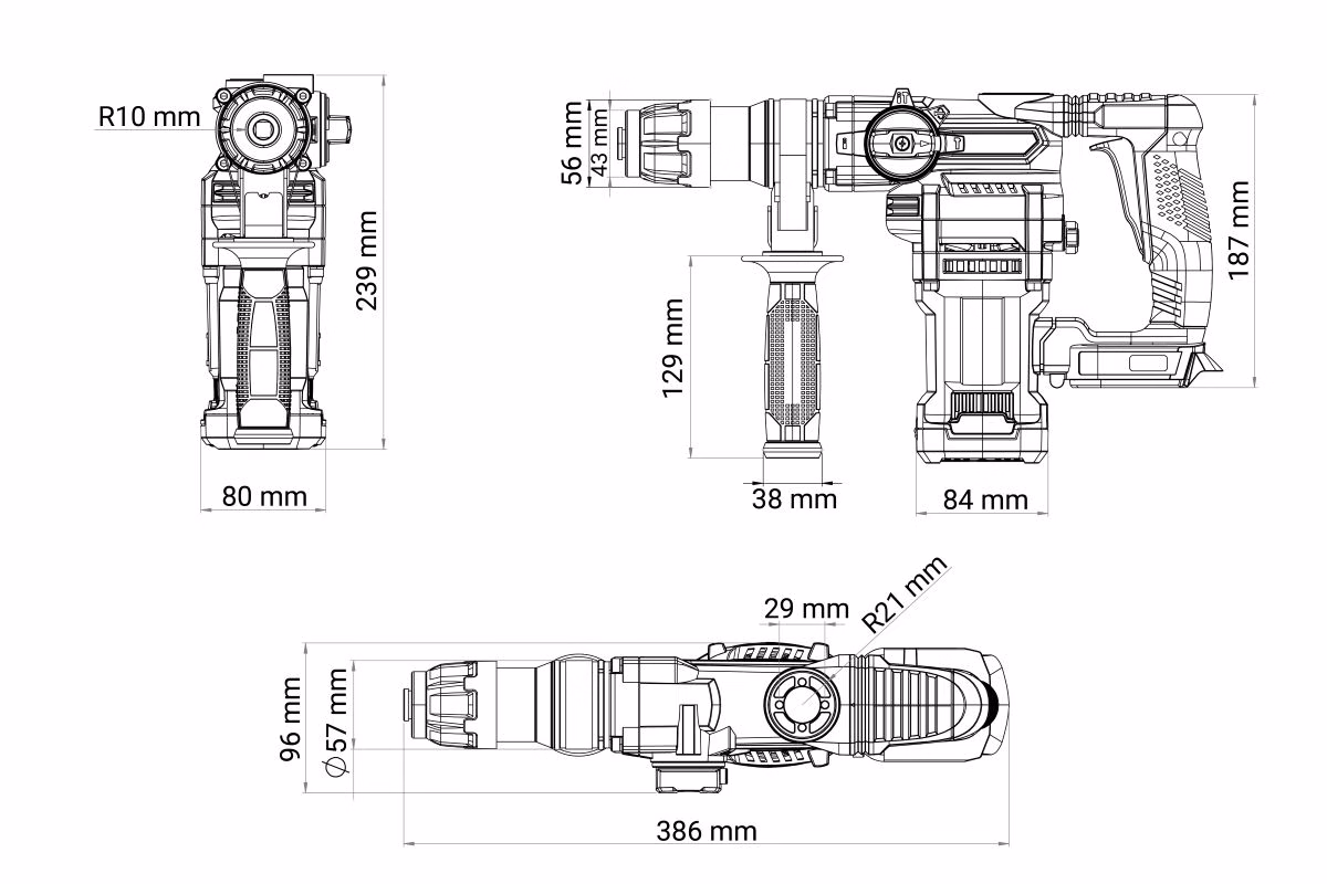 FUSE akumulatorski brushless čekić VPL 0420 - Slika 22