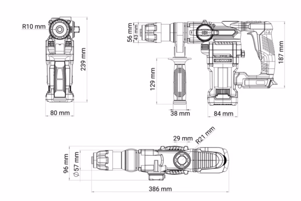 FUSE akumulatorski brushless čekić VPL 0420 - Slika 11