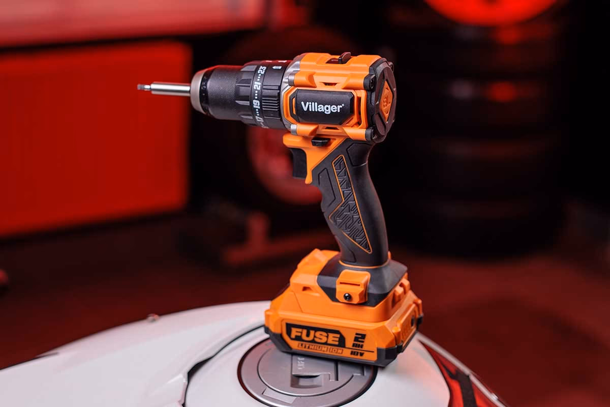 FUSE akumulatorska brushless udarna bušilica Villager VLP 5121 - 2BSC - Slika 12